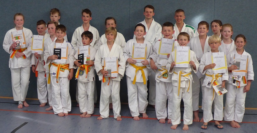 2016 07 07 Prüfung Judoka Rauxel