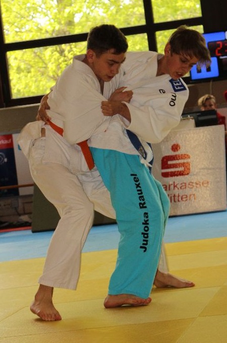 2017 04 29 1. Kampftag Bezirksliga U16 männlich in Witten Judoka Rauxxel 001