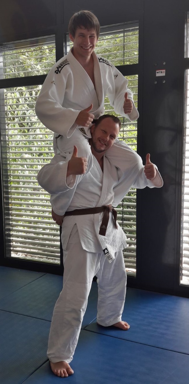 2018 07 21 Anselm und Lars bestehen Trainer C Lizenz Judoka Rauxel